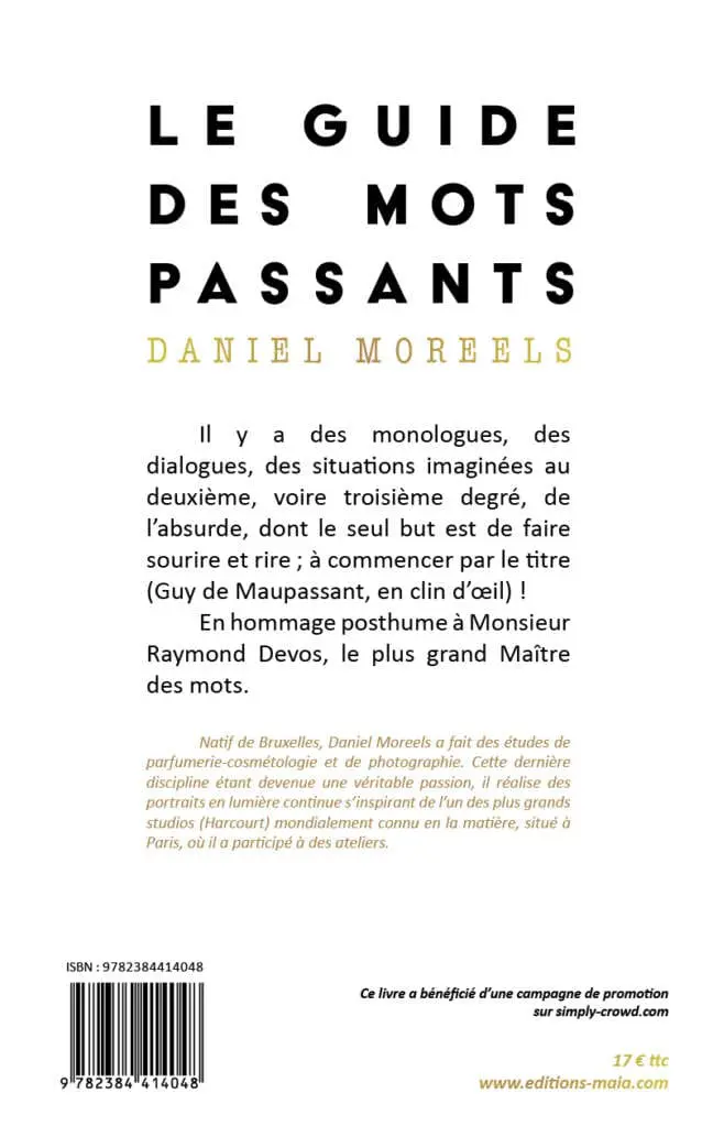 Le guide des mots passants Daniel Moreels2