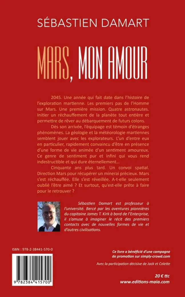Sébastien DAMART - Mars, mon amour 2