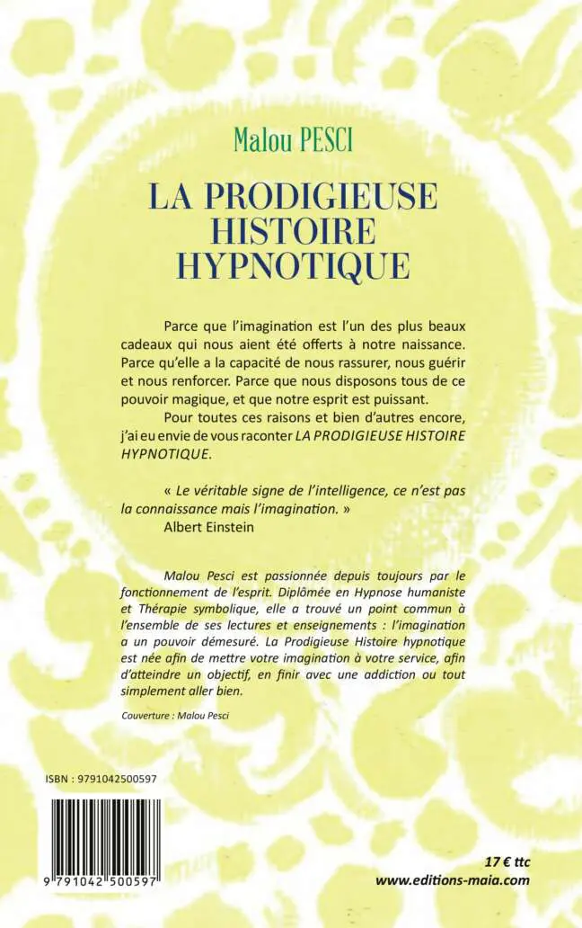 Malou PESCI - La Prodigieuse Histoire hypnotique FICHIERS 2