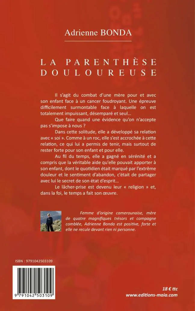 Adrienne BONDA - La parenthèse douloureuse 2