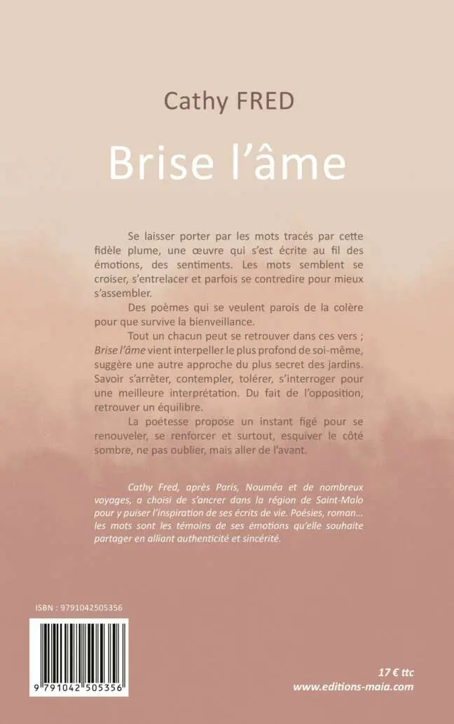 Brise l’âme - Cathy Fred