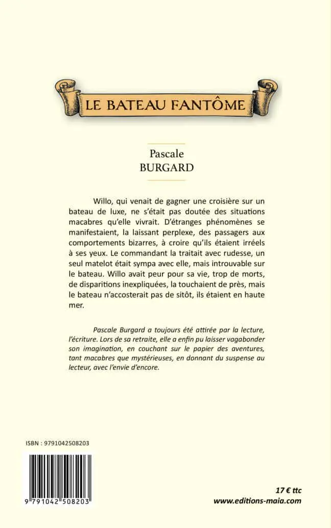 Le Bateau fantôme - Pascale Burgard