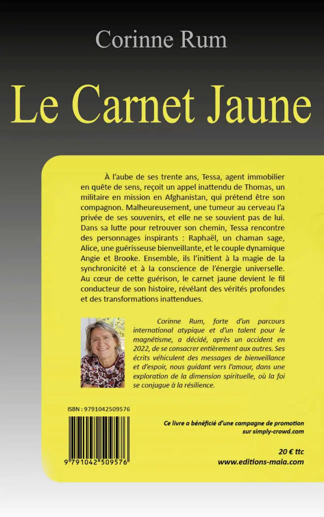 Le Carnet jaune - Corinne Rum