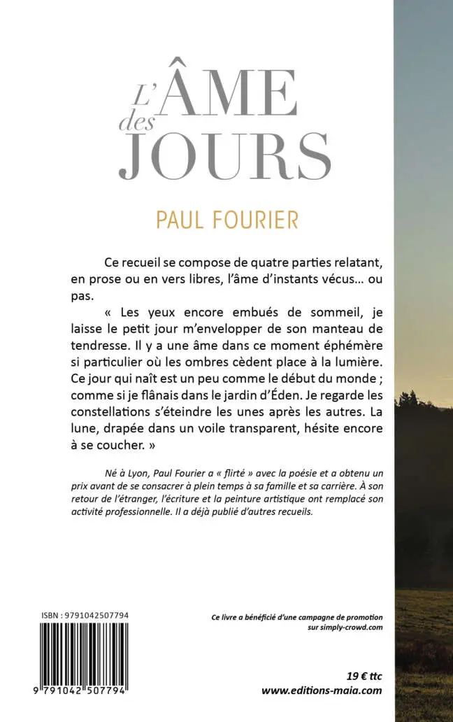 L’Âme des jours - Paul Fourier