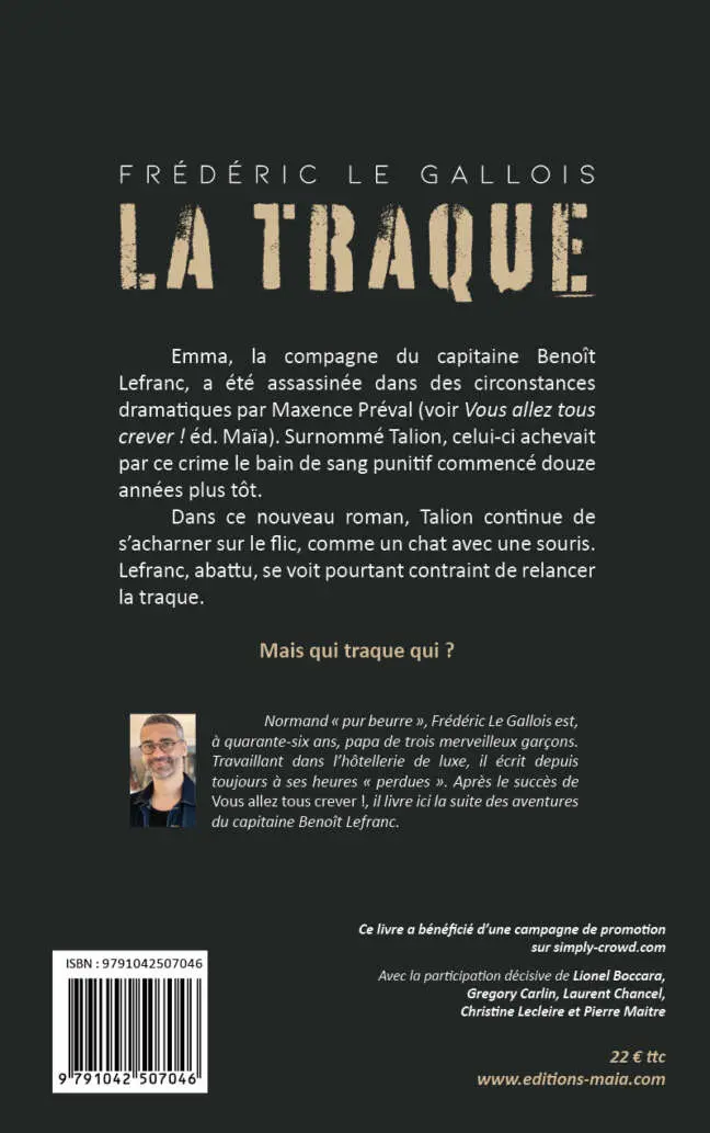 La Traque - Frédéric Le Gallois