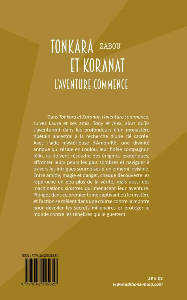 Zabou - Tonkara et Koranat, l'aventure Commence